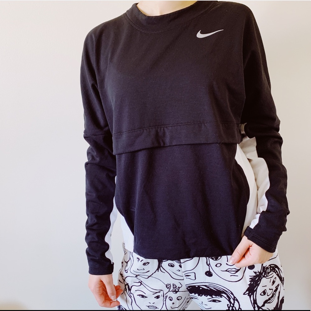 NIKE | dri-fur running long sleeved T